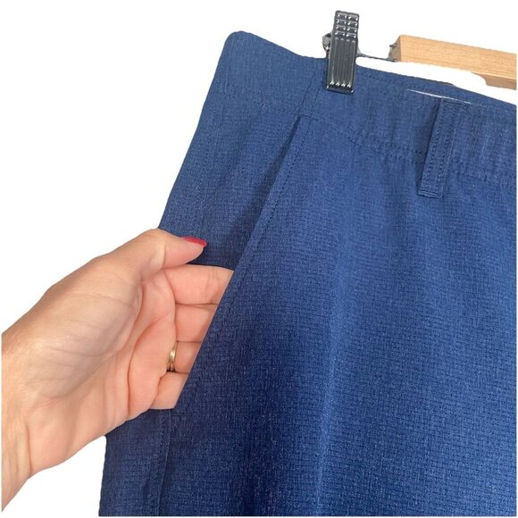 Under Armour Pants Mens 38 X 32 Blue Performance Stretch Chino Golf Lightweight - Picture 3 of 9